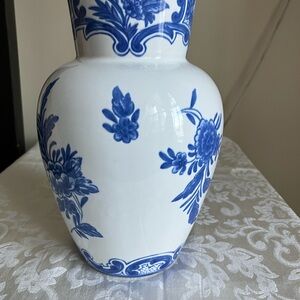 Tiffany White Ceramic Vase